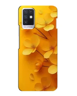 Чохол для Infinix Note 10 з картинкою «Золоті пелюстки» Чохол для Infinix Note 10 з картинкою «Золоті пелюстки»
