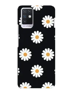 Чохол для Infinix Note 10 з картинкою «Ромашки на чорному» Чохол для Infinix Note 10 з картинкою «Ромашки на чорному»