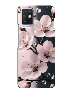 Чохол для Infinix Note 10 з картинкою «Ніжня сакура та краплі» Чохол для Infinix Note 10 з картинкою «Ніжня сакура та краплі»