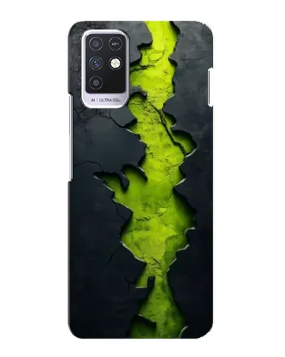 Чехол для Infinix Note 10 с картинкой «Салатовый разлом скалы» Чехол для Infinix Note 10 с картинкой «Салатовый разлом скалы»