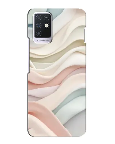 Чехол для Infinix Note 10 с картинкой «Пастельные нежные волны» Чехол для Infinix Note 10 с картинкой «Пастельные нежные волны»