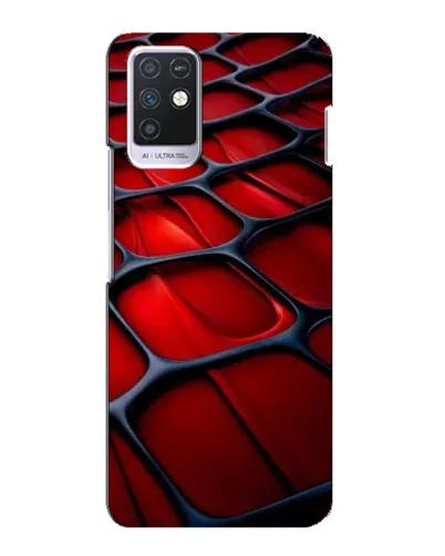Чехол для Infinix Note 10 с картинкой «Красная глянцевая сетка» Чехол для Infinix Note 10 с картинкой «Красная глянцевая сетка»