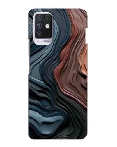 Чехол для Infinix Note 10 с картинкой «Цветные волны каньона» Чехол для Infinix Note 10 с картинкой «Цветные волны каньона»
