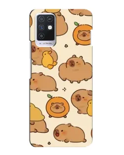 Чохол для Infinix Note 10 з картинкою «Капібари з апельсинами» Чохол для Infinix Note 10 з картинкою «Капібари з апельсинами»