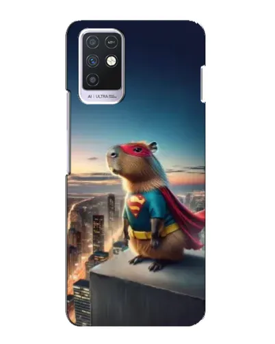 Чохол для Infinix Note 10 з картинкою «Капі-мен супергерой» Чохол для Infinix Note 10 з картинкою «Капі-мен супергерой»
