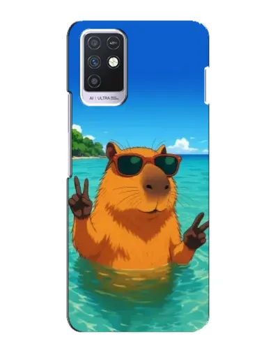 Чохол для Infinix Note 10 з картинкою «Морська капібара» Чохол для Infinix Note 10 з картинкою «Морська капібара»