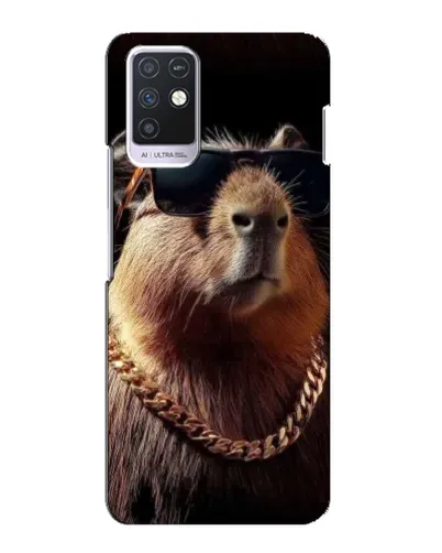 Чохол для Infinix Note 10 з картинкою «Капібара золотий ланцюг» Чохол для Infinix Note 10 з картинкою «Капібара золотий ланцюг»