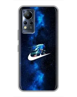 Чехол для Infinix Note 11 Pro с картинкой «Звездный путь Nike»