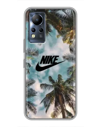 Чехол для Infinix Note 11 Pro с картинкой «Тропический принт Nike» Чехол для Infinix Note 11 Pro с картинкой «Тропический принт Nike»