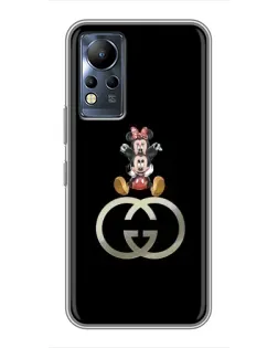 Чохол для Infinix Note 11 Pro з картинкою «Мінні Маус на лого» Чохол для Infinix Note 11 Pro з картинкою «Мінні Маус на лого»