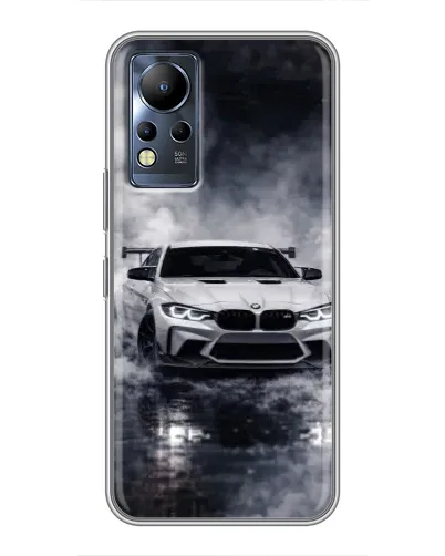 Чехол для Infinix Note 11 Pro с картинкой «BMW сквозь туман» Чехол для Infinix Note 11 Pro с картинкой «BMW сквозь туман»