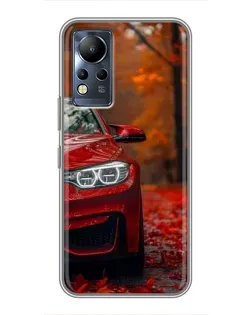 Чехол для Infinix Note 11 Pro с картинкой «Осенняя BMW M4»
