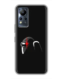 Чехол для Infinix Note 11 Pro с картинкой «Among Us шлем» Чехол для Infinix Note 11 Pro с картинкой «Among Us шлем»