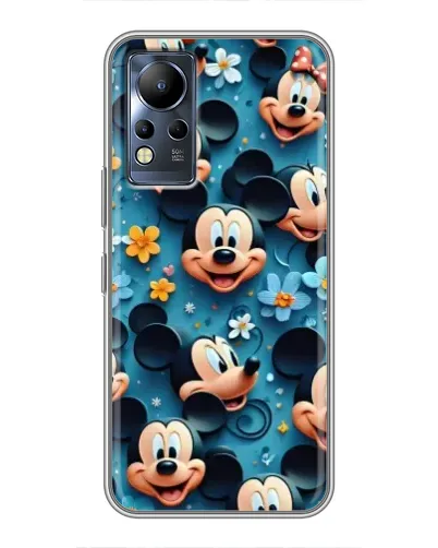 Чехол для Infinix Note 11 Pro с картинкой «Паттерн Микки и Минни» Чехол для Infinix Note 11 Pro с картинкой «Паттерн Микки и Минни»