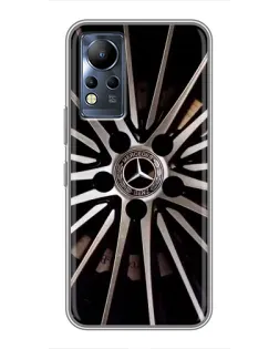 Чехол для Infinix Note 11 Pro с картинкой «Диск Mercedes»