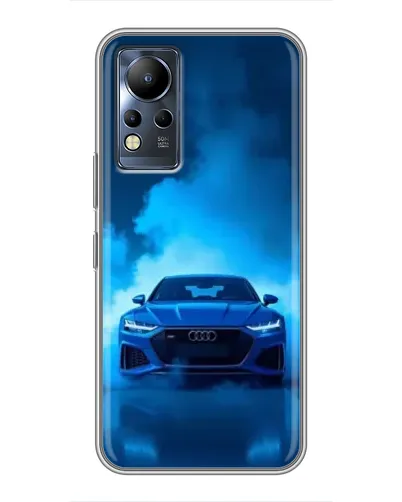 Чехол для Infinix Note 11 Pro с картинкой «Audi — голубая энергия» Чехол для Infinix Note 11 Pro с картинкой «Audi — голубая энергия»
