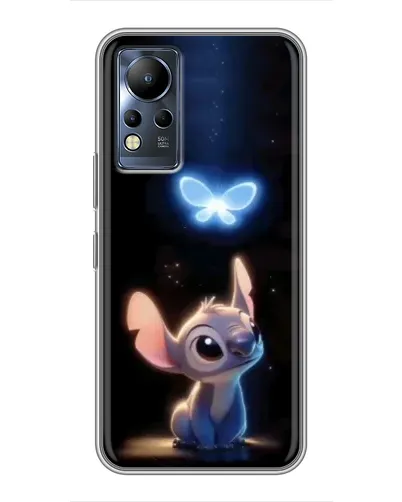 Чехол для Infinix Note 11 Pro с картинкой «Сияющий Стич»