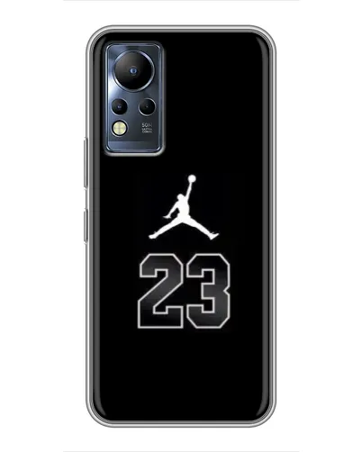 Чехол для Infinix Note 11 с картинкой «Jordan Flight 23»