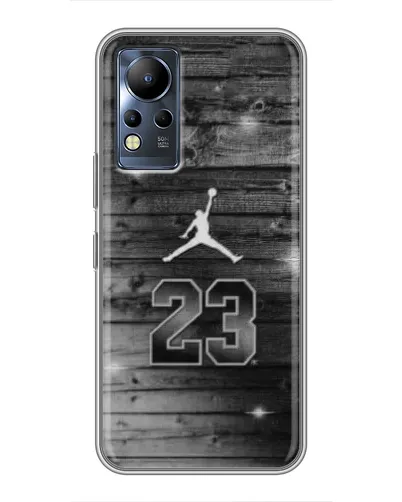 Чехол для Infinix Note 11 с картинкой «Jordan Carbon 23»