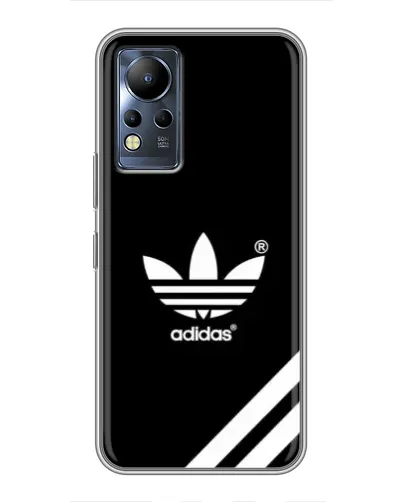 Чехол для Infinix Note 11 с картинкой «Adidas с диагональными полосами»