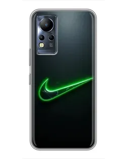 Чохол для Infinix Note 11 з картинкою «Неоновий контур Nike» Чохол для Infinix Note 11 з картинкою «Неоновий контур Nike»