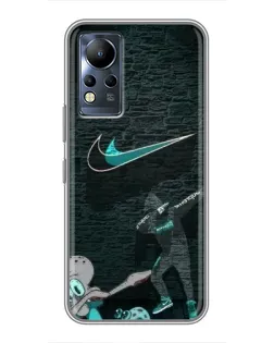 Чохол для Infinix Note 11 з картинкою «Спортивний арт Nike» Чохол для Infinix Note 11 з картинкою «Спортивний арт Nike»
