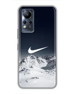 Чохол для Infinix Note 11 з картинкою «Nike — зимові гори» Чохол для Infinix Note 11 з картинкою «Nike — зимові гори»