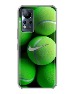 Чохол для Infinix Note 11 з картинкою «Тенісні м'ячі Найк» Чохол для Infinix Note 11 з картинкою «Тенісні м'ячі Найк»