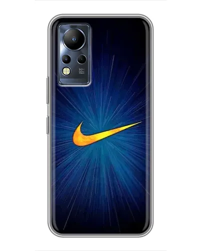 Чохол для Infinix Note 11 з картинкою «Синій пульс Nike» Чохол для Infinix Note 11 з картинкою «Синій пульс Nike»