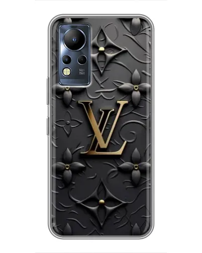 Чохол для Infinix Note 11 з картинкою «Шкіряна текстура LV»