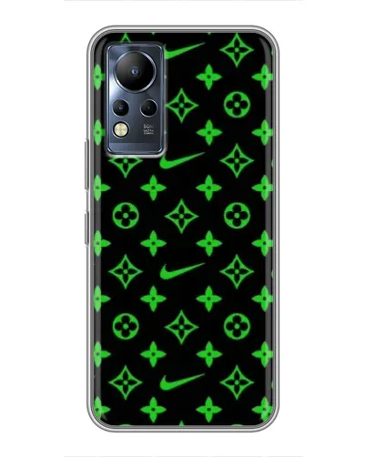 Чохол для Infinix Note 11 з картинкою «Неоновий принт LV»