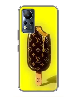 Чохол для Infinix Note 11 з картинкою «Морозиво від LV»