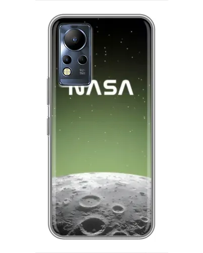 Чехол для Infinix Note 11 с картинкой «NASA — лунный градиент»
