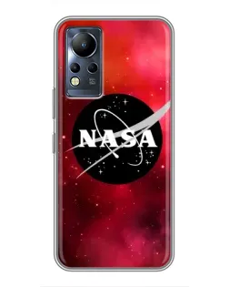 Чохол для Infinix Note 11 з картинкою «NASA — червона туманність» Чохол для Infinix Note 11 з картинкою «NASA — червона туманність»