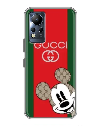 Чехол для Infinix Note 11 с картинкой «Gucci — полосы и Микки» Чехол для Infinix Note 11 с картинкой «Gucci — полосы и Микки»