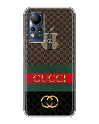 Чехол для Infinix Note 11 с картинкой «Gucci — брендированный десерт» Чехол для Infinix Note 11 с картинкой «Gucci — брендированный десерт»