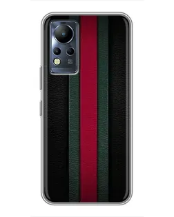 Чехол для Infinix Note 11 с картинкой «Gucci — неоновая линия»