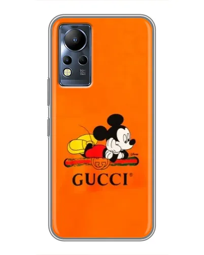 Чехол для Infinix Note 11 с картинкой «Микки Маус Gucci — оранж» Чехол для Infinix Note 11 с картинкой «Микки Маус Gucci — оранж»