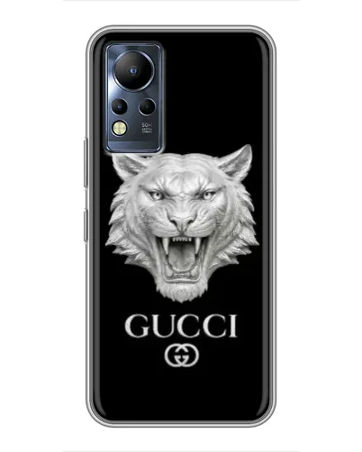 Чехол для Infinix Note 11 с картинкой «Gucci — серебряный лев» Чехол для Infinix Note 11 с картинкой «Gucci — серебряный лев»
