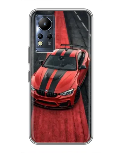 Чехол для Infinix Note 11 с картинкой «BMW на красной дорожке» Чехол для Infinix Note 11 с картинкой «BMW на красной дорожке»