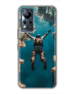 Чохол для Infinix Note 11 з картинкою «PUBG — вільне падіння»