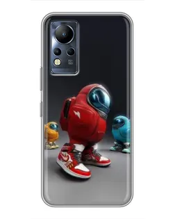 Чохол для Infinix Note 11 з картинкою «Among Us — 3D стиль» Чохол для Infinix Note 11 з картинкою «Among Us — 3D стиль»
