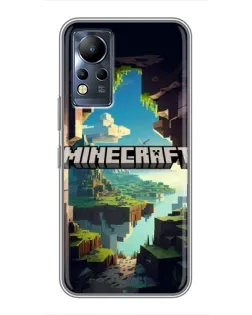 Чохол для Infinix Note 11 з картинкою «Печера Майнкрафт» Чохол для Infinix Note 11 з картинкою «Печера Майнкрафт»