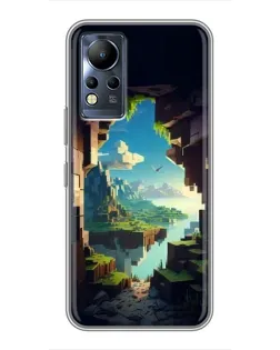Чохол для Infinix Note 11 з картинкою «Вид з печери» Чохол для Infinix Note 11 з картинкою «Вид з печери»