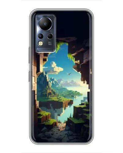 Чохол для Infinix Note 11 з картинкою «Вид з печери»