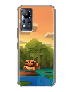 Чохол для Infinix Note 11 з картинкою «Майнкрафт захід сонця» Чохол для Infinix Note 11 з картинкою «Майнкрафт захід сонця»