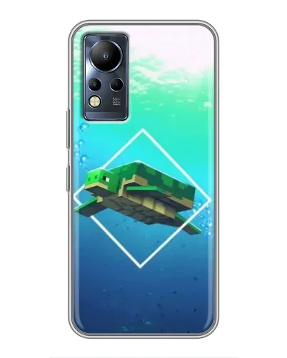 Чехол для Infinix Note 11 с картинкой «Черепаха Minecraft» Чехол для Infinix Note 11 с картинкой «Черепаха Minecraft»