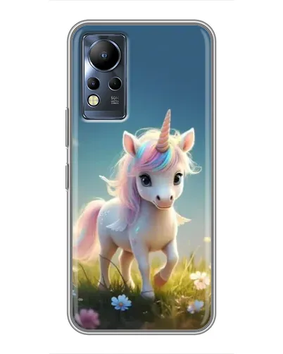 Чехол для Infinix Note 11 с картинкой «Единорог на поляне» Чехол для Infinix Note 11 с картинкой «Единорог на поляне»