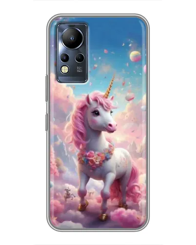 Чехол для Infinix Note 11 с картинкой «Единорог среди облаков» Чехол для Infinix Note 11 с картинкой «Единорог среди облаков»
