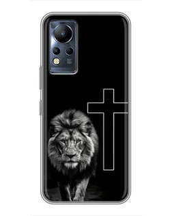 Чохол для Infinix Note 11 з картинкою «Лев та Хрест» Чохол для Infinix Note 11 з картинкою «Лев та Хрест»
